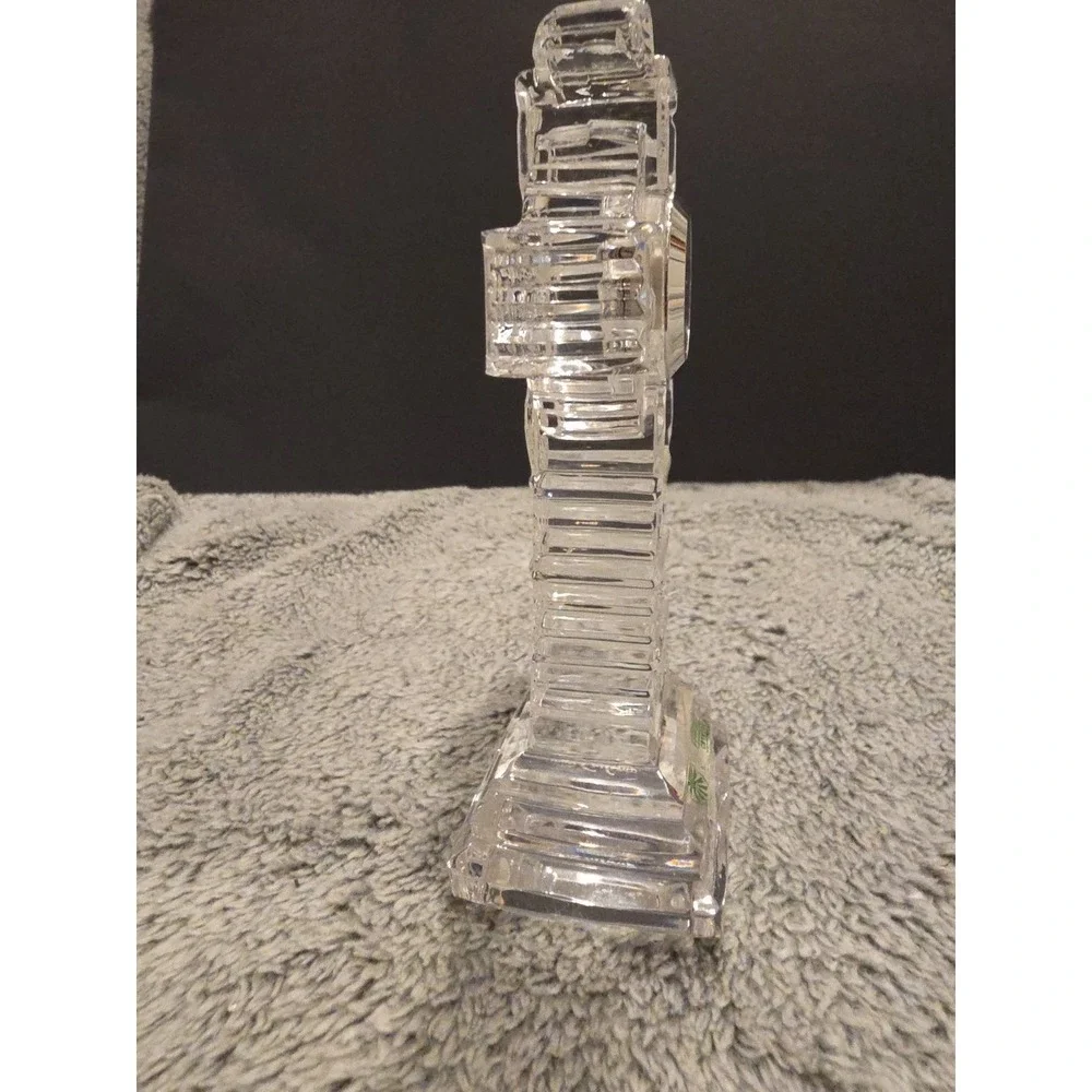 Galway Irish‎ Crystal Cross with Quartz Clock 5